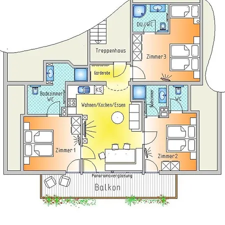 Апартаменты Farm Geislerhof